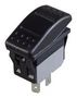 ROCKER SWITCH, DPDT, 16A, 12VDC MPX5-234ANN-1ABD-3QN-S