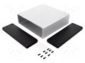 Enclosure: with panel; 1455; X: 165mm; Y: 160mm; Z: 51mm; aluminium HAMMOND HM-1455T1602