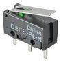 MICROSWITCH, SPST-NO, 0.1A, 6V, 0.25N D2FS-FL-N-T