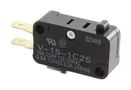MICROSWITCH, SPDT, 15A, 250V, 1.96N V-15-1C25