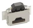 TACTILE SW, SPST-NO, 0.05A, 12VDC, 162GF B3U-3100P-B