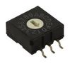 ROTARY SWITCH, 10 POS, 0.025A/24VDC, SMD A6RS-102RF