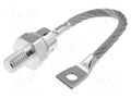 Diode: rectifying; 1600V; 240A; cathode to stud; DO205AB,E15; 1.4V SEMIKRON DANFOSS SKR240/16
