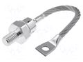 Diode: rectifying; 1.6kV; 240A; cathode to stud; DO205AB,E15; 1.4V SEMIKRON DANFOSS SKR240/16