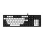 Dareu EK104 Mechanical Keyboard Red Switch White-Black, Dareu EK104 White-black