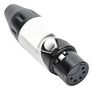 CONN, XLR AUDIO, PLUG, 5POS, CABLE AX5FB9M-AU