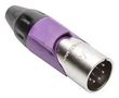 CONN, XLR AUDIO, PLUG, 5POS, CABLE AX5M7M