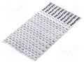 Agent: temperature indicator; 10pcs; Resol: 5÷8°C; ±1% REATEC TEMP-INDICATOR/M