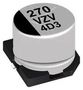 CAP, ALU ELEC, HYBRID, 82UF, 63V, SMD EEHZV1J820P