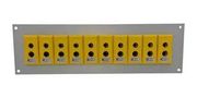THERMOCPL CONN W/PANEL, SOCKET, K, 10WAY AS-K-FF + FSP-10
