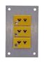 THERMOCPL CONN, W/PANEL, SOCKET, K, 3WAY AM-K-FF + FMP-3