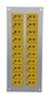 THERMOCPL CONN W/PANEL, SOCKET, K, 20WAY AM-K-FF + FMP-20