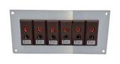 THERMOCPL CONN, W/PANEL, SOCKET, T, 6WAY IS-T-FF + FSP-6