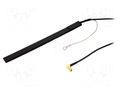 Antenna; automotive,inner; DAB; with amplifier; 3m; 16dB; 5VDC 4CARMEDIA ANT.44