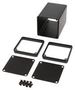 ENCLOSURE, SMALL, ALUMINIUM, BLACK 1455CS801BK