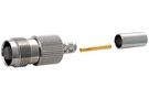 RF/COAXIAL, TNC JACK, STRAIGHT, 50 OHM, CRIMP 122122