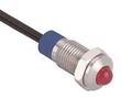 LED PANEL INDICATOR, RED, 8MM, 24V MPAB-AV-0801
