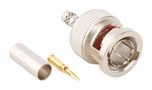 RF COAX CONN, BNC PLUG, 75 OHM 112521