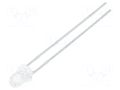 IR transmitter; 3mm; 940nm; transparent; 1.383÷7.67mW; 20°; THT LITEON LTE-4206