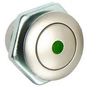 SWITCH, SPST, 0.4A, 32V, PANEL, GREEN 57-112G