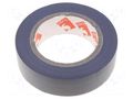 Tape: electrical insulating; W: 15mm; L: 10m; Thk: 0.13mm; grey; 180% SCAPA SCAPA-2702-15GR