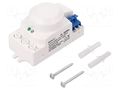 Module: microwave motion detector; 900mW; Detection: circle Ø10m ZAMEL MCR-01