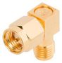 SMA FEMALE TO MALE ADAPTER, R/A / INDIVIDUAL BAG 43AC7729 2994-6001