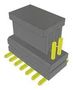 STACKING PC BOARD CONNECTORS MW-07-03-G-D-095-085-P-FR