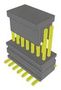 STACKING PC BOARD CONNECTORS MW-07-03-G-D-130-180-P-FR
