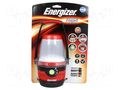 Torch: LED; waterproof; 55lm; red ENERGIZER CAMPING3AA