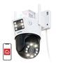 IP Outdoor Camera ZOSI C298 WiFi Pan Tilt 6MP Dual IP66, ZOSI C298