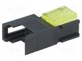 Wire-wire/PCB; plug; female; PIN: 3; 2mm; IDC; for cable; Mini-Clamp 3M 37303-B122-00E