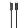 USB-C to USB-C Cable Aukey, CB-TCC241, 240W, 0.8m (black), Aukey CB-TCC241 Black