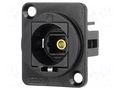 Connector: fiber optic; coupler; Toslink socket,both sides; FT CLIFF CP30217MB