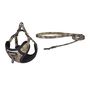 Dogness walking set leash 1,5m+harness for dog (moro), Dogness DOG SET CAMO