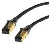 PATCH CABLE, CAT8, RJ45 PLUG-PLUG/1M 2998-1BK