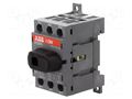 Switch-disconnector; Poles: 3; for DIN rail mounting; 25A; OT ABB OT25F3
