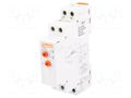 Timer; 1÷10days; SPDT; 250VAC/8A; Usup: 24÷240VAC; 24VDC,48VDC; TM LOVATO ELECTRIC TMP