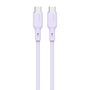 USB-C to USB-C Cable Aukey CB-SCC102, 100W, 1.8m (lavender), Aukey CB-SCC102 Lavender
