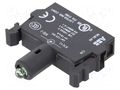 Illuminating unit; 22mm; Illumin: LED; front; green; 12VDC; 8÷15mA ABB MLBL-00G