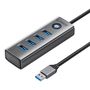 Orico PDD4U USB to 4x USB 3.0 Hub Adapter (gray), Orico PDD4U-U3-015-GY-EPIP