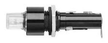 FUSE HOLDER, 1/4" X 1-1/4", PANEL MOUNT BK/HKL