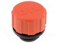 Breather cap; with "tech-foam" air filter of polyurethane ELESA+GANTER SFP.30-1/2+F/FOAM