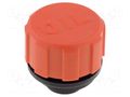 Breather cap; with "tech-foam" air filter of polyurethane ELESA+GANTER SFP.30-18X1.5+F/FO