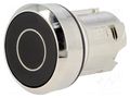 Switch: push-button; 22mm; Stabl.pos: 1; black; none; IP67; flat SIEMENS 3SU1050-0AB10-0AD0