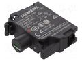 Illuminating unit; 22mm; 3SU1.5; -25÷70°C; Illumin: LED; front SIEMENS 3SU1401-1BB20-1AA0