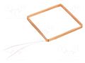 Antenna; RFID; 125kHz; Body dim: 53x53x3.4mm; 790uH SR PASSIVES CP-790UH-50-50-3