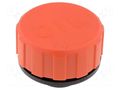 Breather cap; with "tech-foam" air filter of polyurethane ELESA+GANTER SFP.57-1+F/FOAM