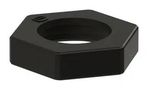 FIXING NUT, CONN, THERMOPLASTIC, BLACK 19590202102