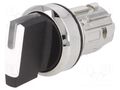Switch: rotary; 22mm; Stabl.pos: 2; white; depending on the holder SIEMENS 3SU1052-2BF60-0AA0